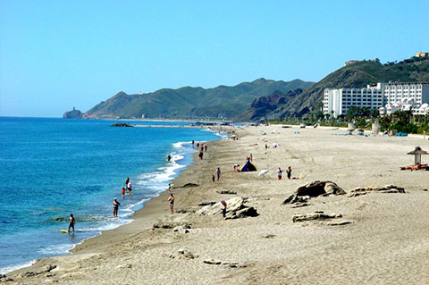 Unspolit beach in Mojacar